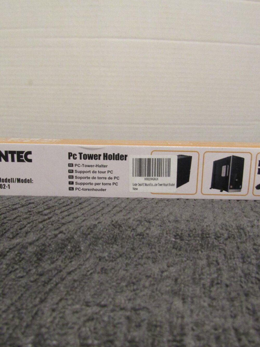 BONTEC Under Desk PC Mount with Adjustable Straps